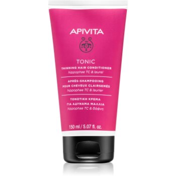 Apivita Tonic Thinning Hair Conditioner Balsam tonifiant pentru par fin si subtiat - imagine 2
